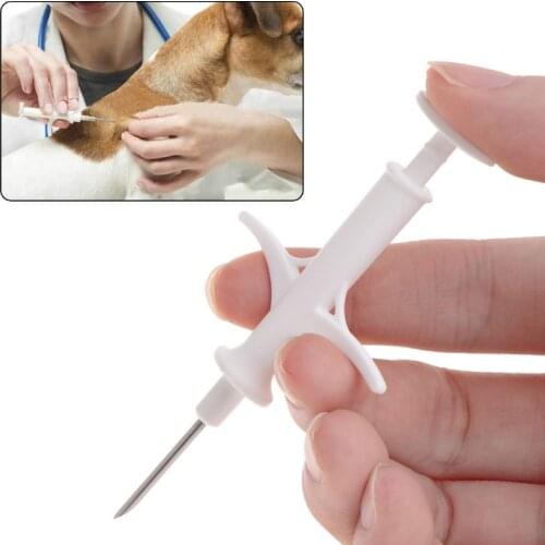 Pet ID Microchip Syringe 1.4x8mm ISO11784/5 FDX-B HDX Animal Tag Injector IP67