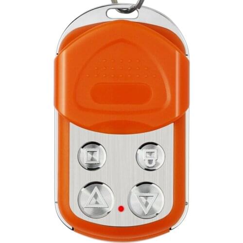 Universal Wireless 433 Mhz Remote Control 433Mhz Learning Code 4 Channel for Gate Garage Door Keys