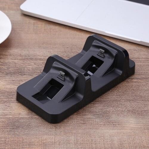 USB Charging Dock Dual Station Stand for PS4 PlayStation 4 Game Controller Handle Charger Cradle Bracket for PS 4 Controller