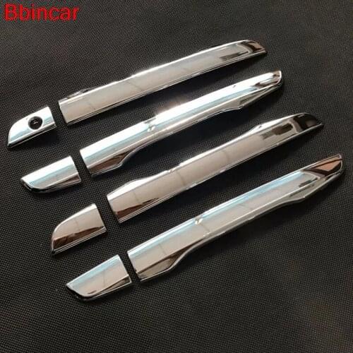 Bbincar Exterior Accessories For Honda CR-V CRV 2017 2018 Door Handle Doorknob Cup Bowl Decorative Cover Trim Styling ABS Chrome