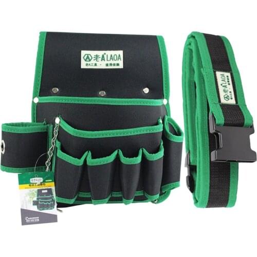 Waterproof Storage Bag Tools Portable Oxford Cloth Wera Tool Electrician Pouch Belt Porta Herramientas Tools Packaging DI50GJB