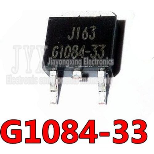 10PCS/LOT G1084-33 G1084-33T43UF TO252 TO-252 New original In Stock