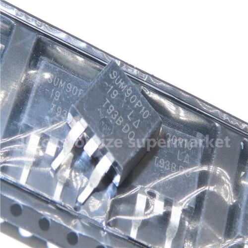 10PCS/LOT SUM90P10-19L TO-263 100V 90A SMD Triode