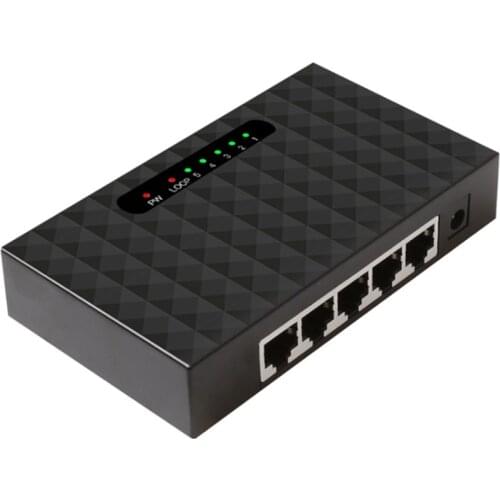 5 Port Gigabit Switch Network Ethernet Switch Smart Vlan Network Switch Lan Hub Full or Half Duplex Exchange