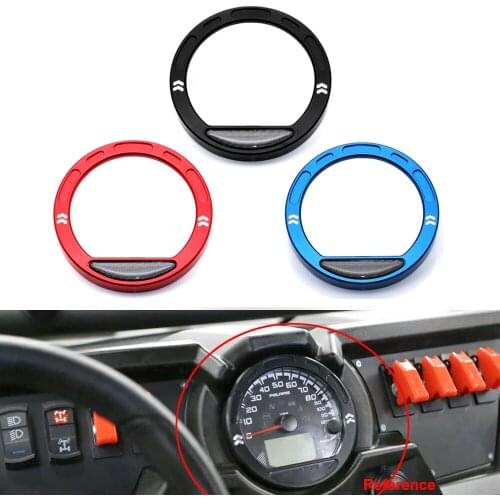 Billet Aluminum Speedometer Guage Bezel Upgrade For Polaris RZR 570 800 900 1000