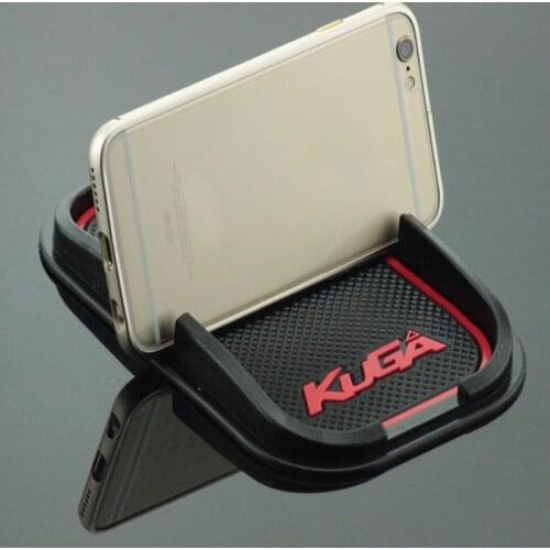 Foal Burning Car Phone Holder Mat Coin Key Holder Mats Case for Ford Ford Kuga Escape 2013 - 2018 Accessories