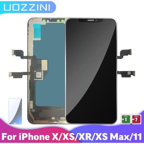 Good Quality For iPhone XS MAX XS XR X 11 LCD Display Touch Screen Replacement Touch Digeiter Assembly100% Tested+Tempered Film