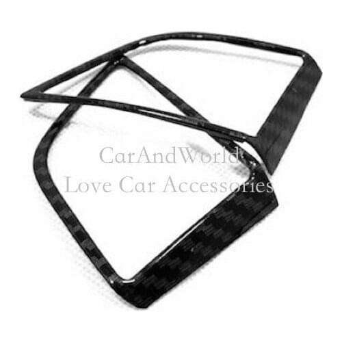 For Hyundai Tucson 2019 2020 Steering Wheel Sequin Switch Button Cover Frame Trims Carbon Fibre Stickers Car-styling Accessories