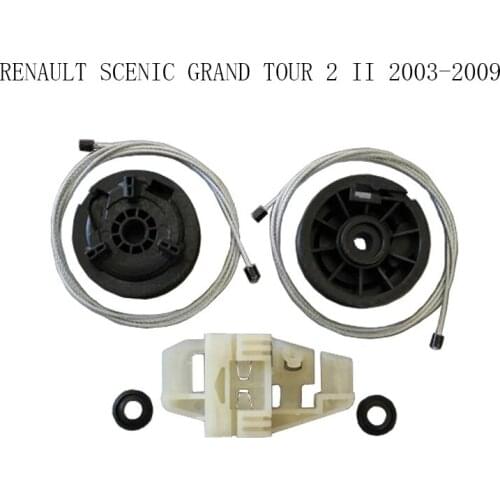 FOR RENAULT SCENIC GRAND TOUR 2 II 2003-2009 Power Electric Car Window Regulator Window Lifter Repair Kit Set Front Right