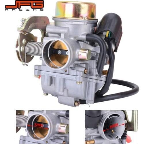 Motorcycle 32MM CVK32 Carburetor Carburador For Keihin Scooters ATV With GY6 150CC 200CC 250CC Engine Quad Dirt Bike Motocross