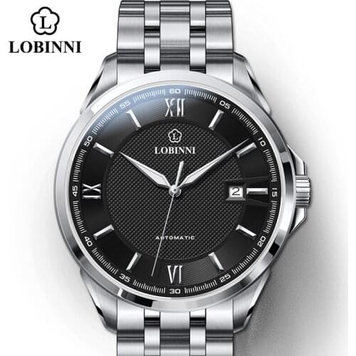 Switzerland Luxury Brand Mens Mechanical Watch For Luminous MIYOTA Movement Automatic Men Wrist Watch Stainless Steel relogio