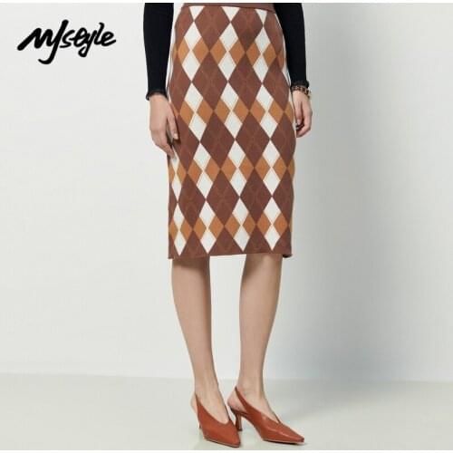 Женские юбки миди MJ STYLE China At AliExpress