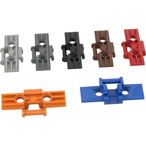 BuildMOC Compatible Assembles Particles 57518 Link Tread Wide with Building Blocks Parts DIY LOGO Educational Tech Toys