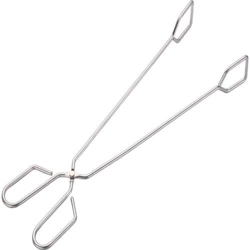 New Convenient BBQ Tools Stainless Steel Scissors Type Grilled Food Clip Barbecue Accessories Portable Tongs Outdoor Gadget