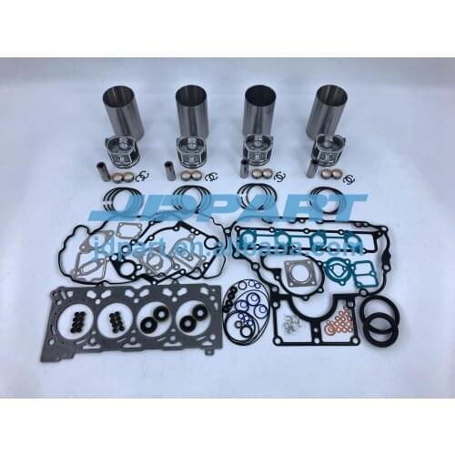 New V2607 liner kit STD with overhual gasket kit For Kubota