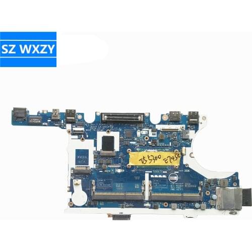 Original For DELL Latitude E7450 Laptop Motherboard CN-0R1VJD 0R1VJD R1VJD ZBU10 LA-A961P With I5-5300U CPU DDR3L MB 100% Tested