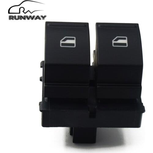Elecric Window Control Switch For VW Caddy 2K Jetta EOS Golf MK5 Passat B6 Seat Altea Ibiza Leon 1K3 959 857A 2K3 959 857A