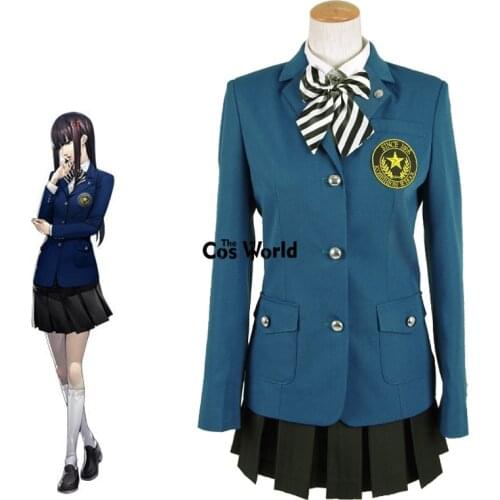Persona 5 Anne Tougou Hifumi School Uniform Dress Outfit Games Cosplay Costumes