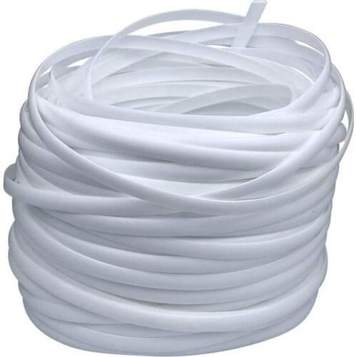 Wicker Repair Supplies Synthetic Rattan Material, Durable Patio Furniture Repair Kit White