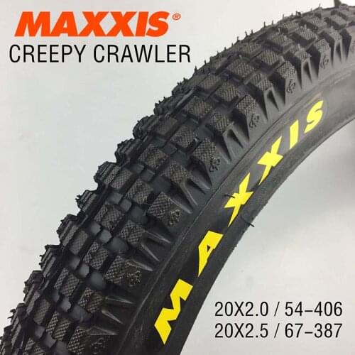 MAXXlS Creepy Crawler TRIALS bicycle tires 20 20*2.0 640g MTB tire 20*2.5 1064g BMX Front wheel rear wheel type