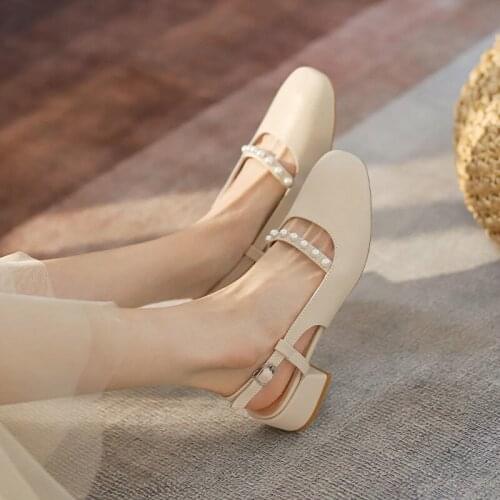 Shoes Women Slippers Sandals Heel Summer 2021 New Heel Shoe Sandales Femmes