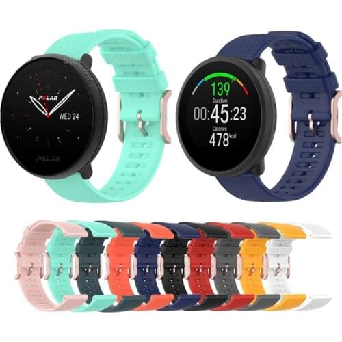 Smart Silicone Sport Strap For Polar ignite 2 / Unite / Grit X / Vantage M2 Band Bracelet Colorful Wristband Accessories
