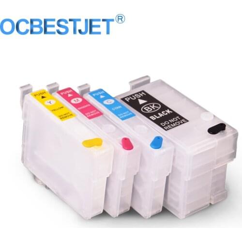 252XL T2521 Refillable Ink Cartridge For Epson WF-7710 WF-7720 WF-7710 WF-7110 WF-7610 WF-7620 WF-3620 WF-3640 Inkjet Printer