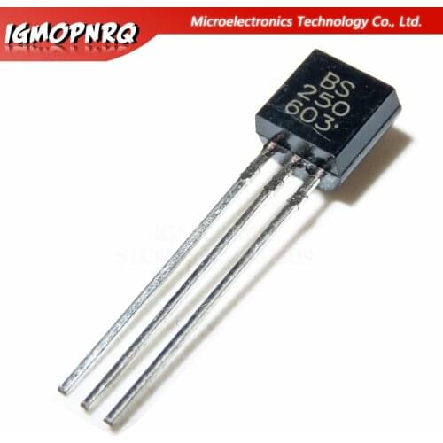 10pcs BS250 BS250 TO-92 new original