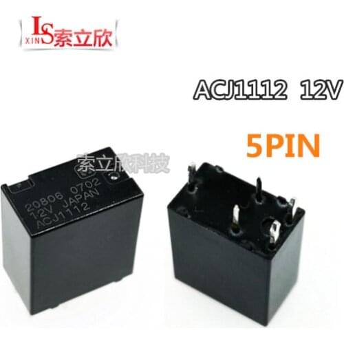 5PCS/10PCS/LOT NEW Auto Relay ACJ1112 12V DIP5 Automobile relay 100%Original
