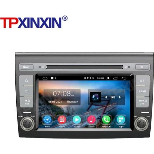 Android 10 Fiat Bravo 2007 2008 2009- 2014 Car Radio For Multimedia AutoRadio DVD Player Navigation Stereo GPS 2 din Accessories