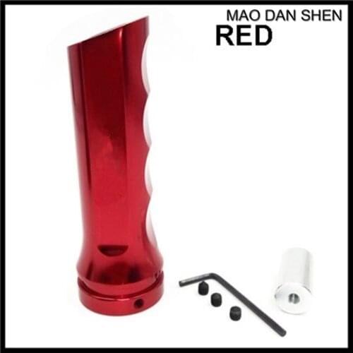 Car Handbrake Sleeve Cover Parking Hand Brake Grips Protector Cover Decoration red / blue / black / silver