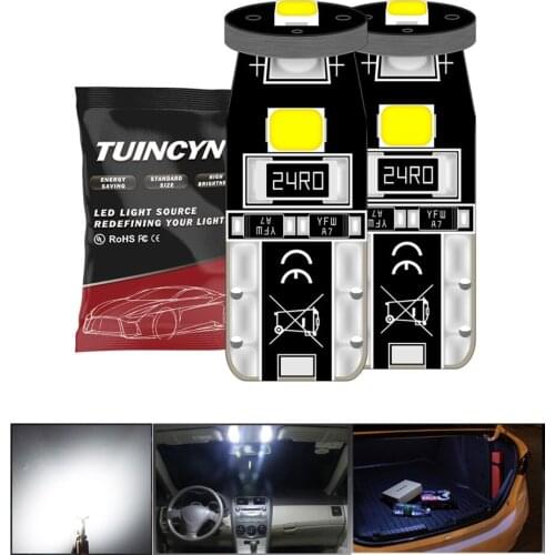 White Car Led Light LED 2825 T10 501 194 168 W5W Side Wedge Light Lamp Bulb DC 12V For Mercedes Benz W221 W210 W212 W203 W205