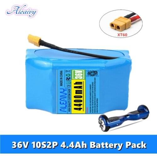 36V Replaceable Li-Ion Battery 18650 10s2p Lithium Ion Rechargeable Battery 4400mAh 4.4Ah Unicycle M365 Extended Battery Pack