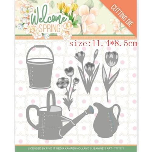 Sirius Gardener tools Metal Cutting Dies Stencils Template for DIY Scrapbooking Embossing Paper Cards Album Making Craft Die