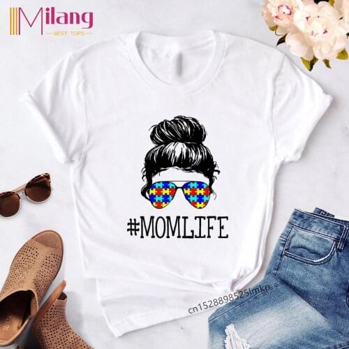 Camo Skull Deer In Woods Burlap Bandana Mama Mom T shirt 2020 Women Fashion Clothes Casual Short Sleeve Printed,Drop Ship