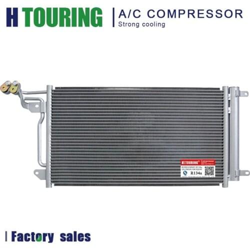 Air Conditioning Condenser for Skoda PRAKTIK FABIA ROOMSTER RAPID Seat IBIZA TOLEDO 6R0820411G 6R0820411H 6R0820411A 6R0820411J
