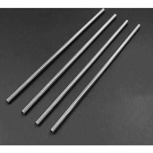 Metal Straw Reusable Stainless Steel Straight Drinking Tube Straw Pipette Suction Straight Bent Straws For Drink