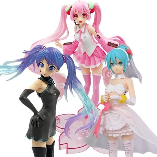 Kawaii Sakura Wedding Anime Action Figures Cute Girl Ghost Spring Ver Model Figurines Collectible Dolls Kids Toys for Children