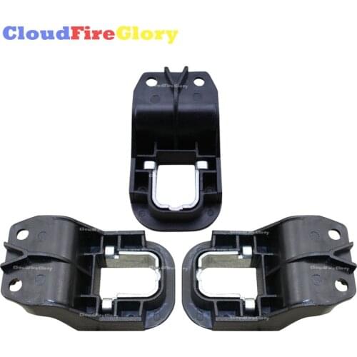 CloudFireGlory For BMW X5 E70 2006-2010 X6 E71 3Pcs Headlight Tab Mounting Bracket Repair Kit 63127195535