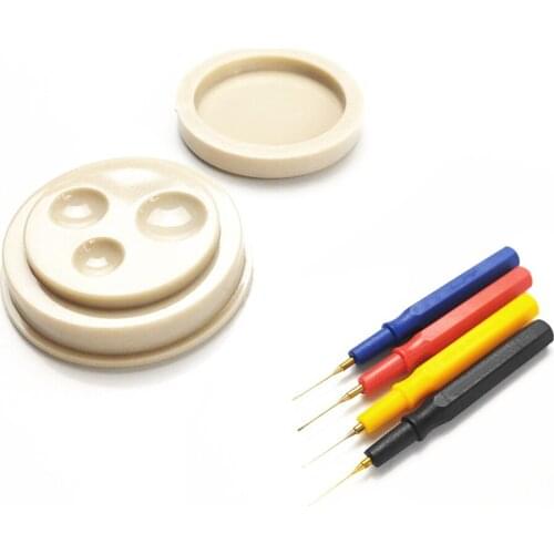 Watch Part Clean Maintenance Repair Tool Watch Repair Oiler Tools Kit 1 Oil Cup With 4 Oil Pens Set Watchmaker Tool