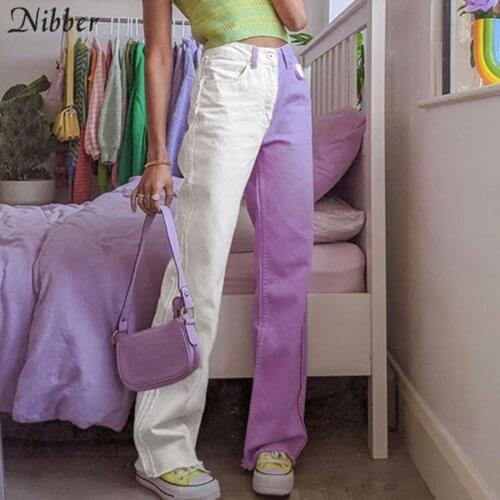 NIBBER Women's Loose Jeans