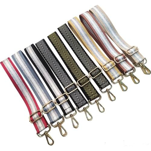 New Colored Belt Bags Strap Accessories For Women Fashion Adjustable Shoulder Handbag Strap Decorative Accessories Bags