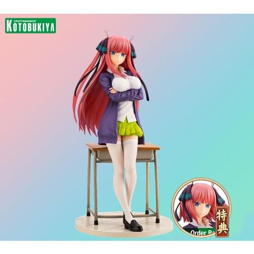 Kotobukiya The Quintessential Quintuplets Nakano Nino Original Collectile Anime Action Figure Toys with Pre-Sale Gifts