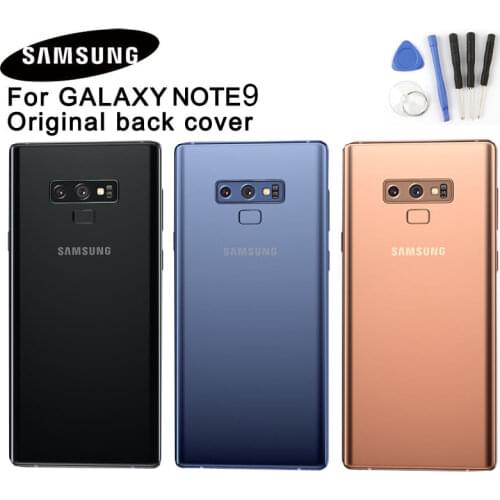 Samsung Original Mobile Phone Backshell for Samsung Galaxy Note9 Note 9 N9600 SM-N9600 SM-N960F SM-N960U Glass Back Cover