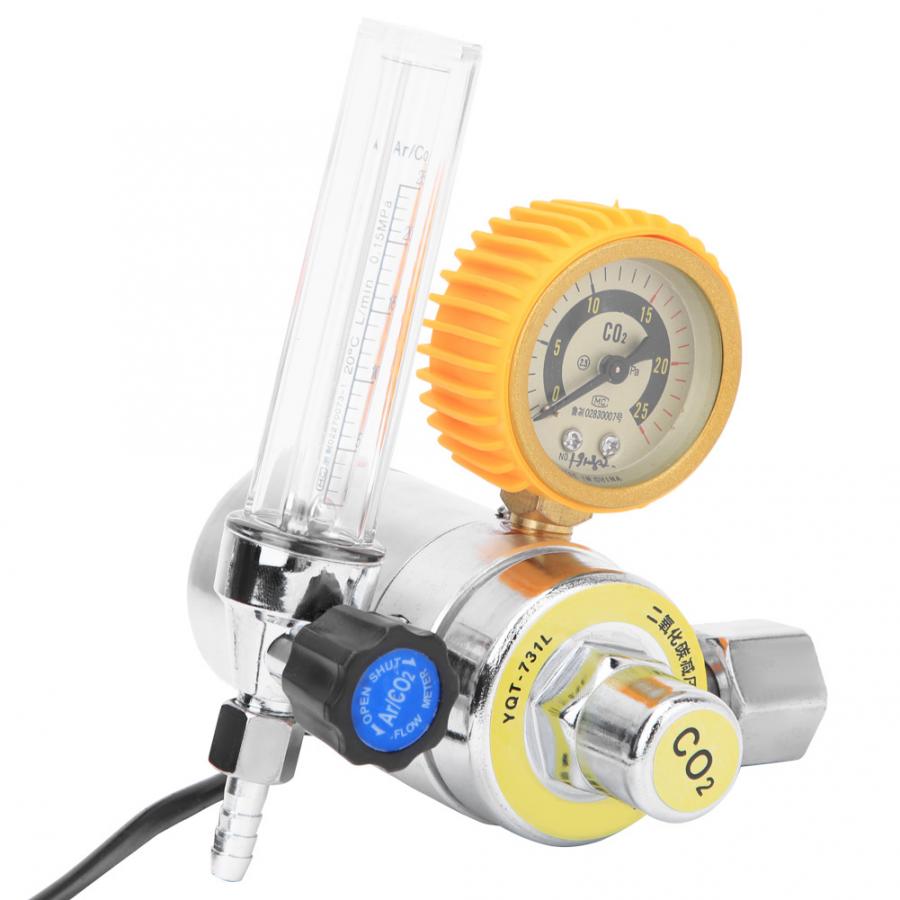 CO2 Regulator Pressure Regulator Carbon Dioxide Pressure Reducer Female Thread G5/8in Air Pressure Regulator CO2 Reducing Valve