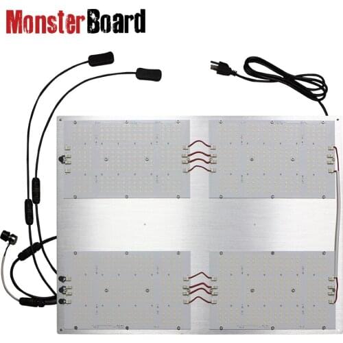 Geeklight 480w monster board v4 plus lm301h cree 660nm with LG uv cree ir pre-assemble led grow light for grow tent