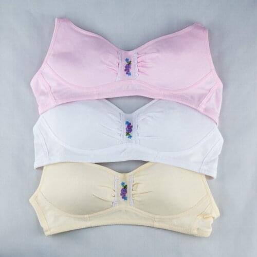 Training bras for girls teenage underwear kids bras young children girl student bra top thin underwear for child teens summer