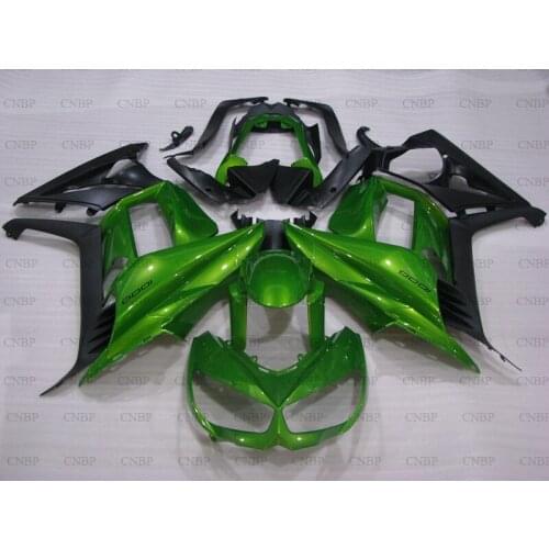 Z1000SX 2010 - 2014 SX with Bag EDITION Fairings Z1000 SX Plastic Fairings Z 1000 SX Pearl Green Black Bodywork