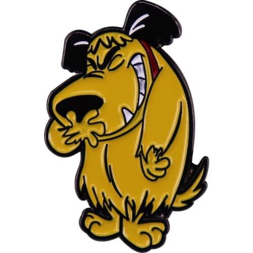 Animal Funny Dog Cute Cartoon Metal Enamel Lapel Clothes Coats Backpack Bag Badge Brooch Pin Accessories