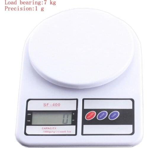 10kg/1g Waterproof Button Portable Digital Scale LED Electronic Scale Food Measuring Weight Kitchen Scale Food Scale